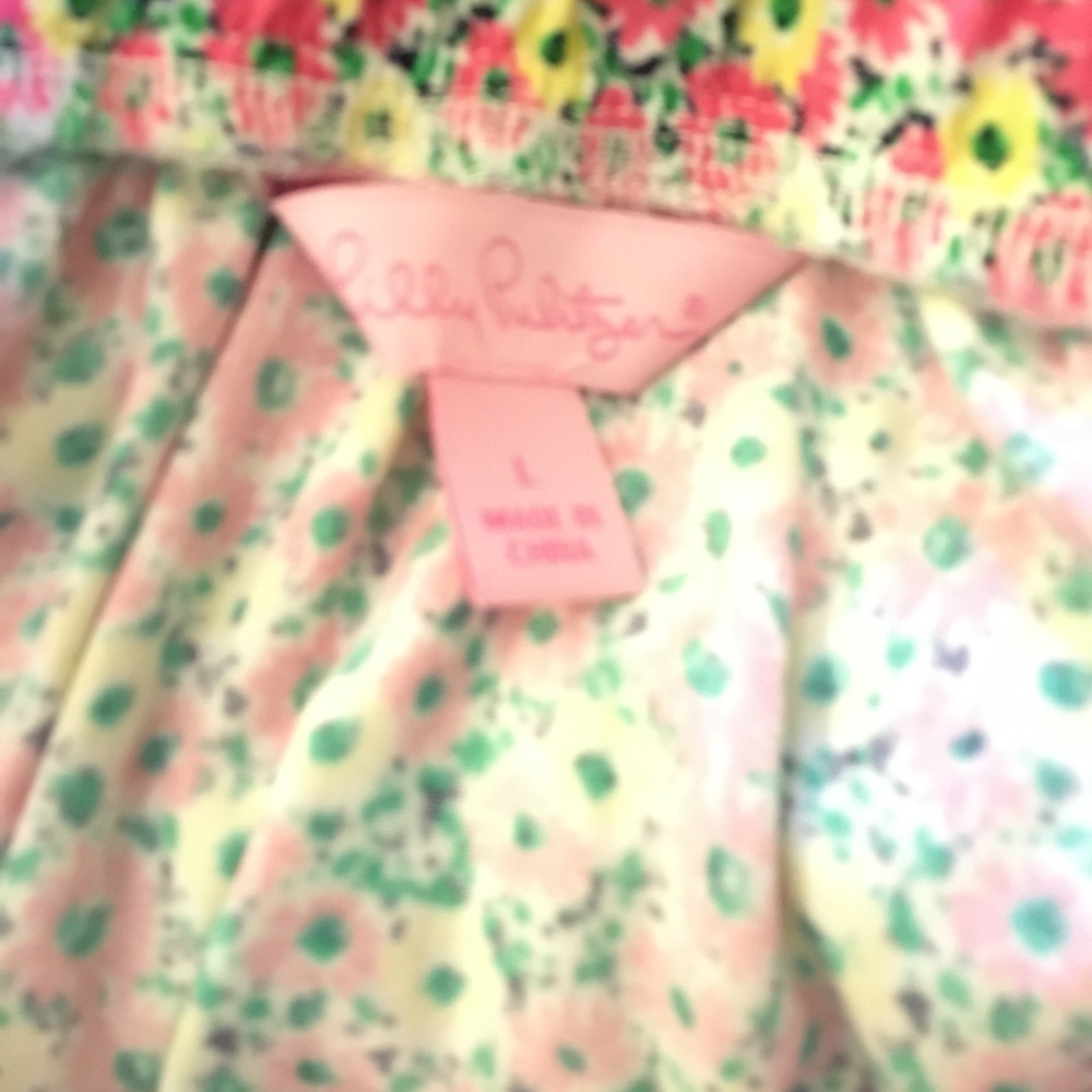Lilly Pulitzer skirt.